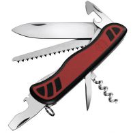 Нож складной, мультитул Victorinox Forester (111мм, 10 функций), красно-черный 0.8361.C